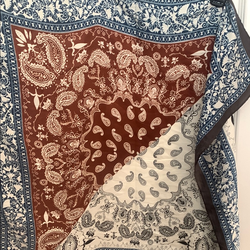 Paisley Patterned Scarf
